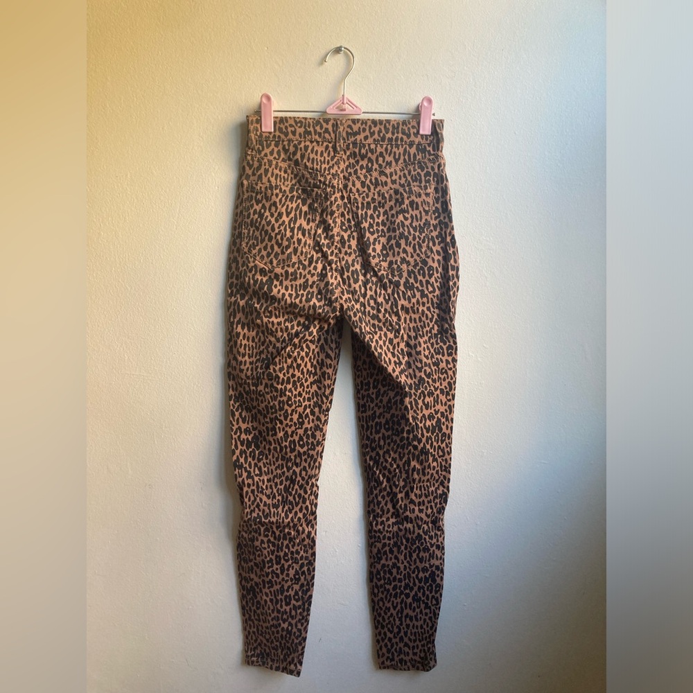 Leopard Jeans, Size 5, Curvy, High Rise - Picture 3 of 9